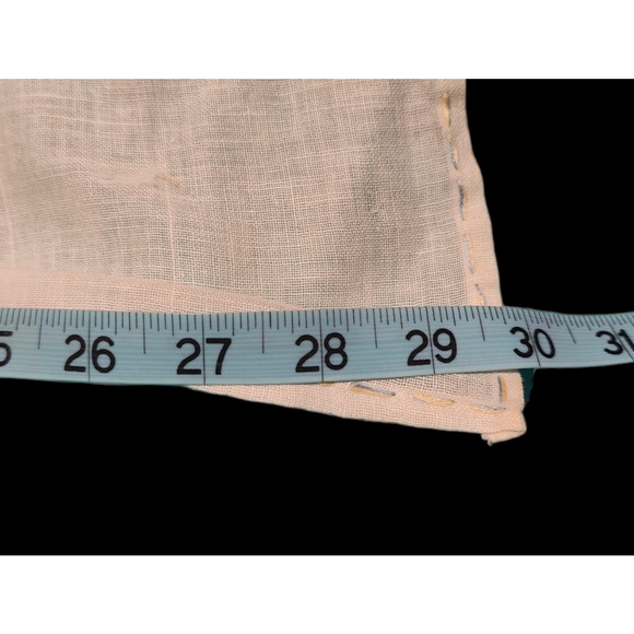 4 Vintage Hand Embroidered Tea Towels - Picture 3 of 14